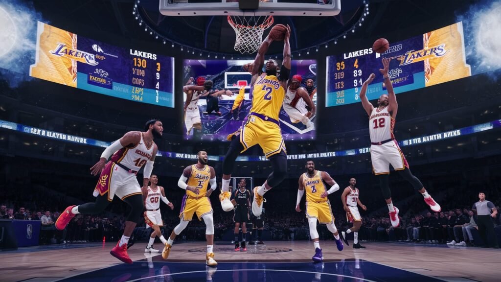 lakers vs atlanta hawks match player stats