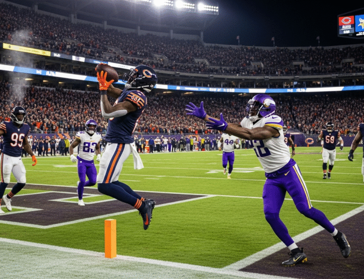 Chicago Bears vs Minnesota Vikings Match Player Stats