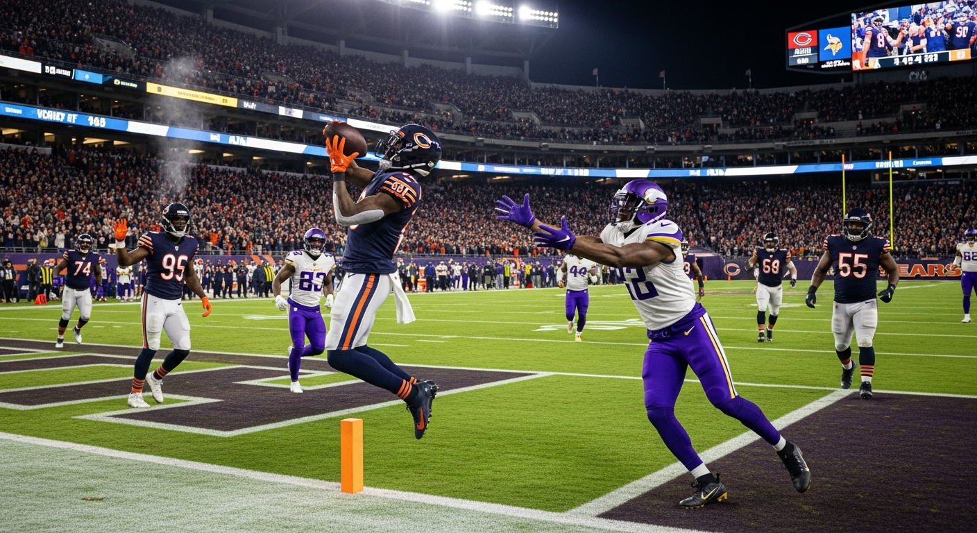 Chicago Bears vs Minnesota Vikings Match Player Stats